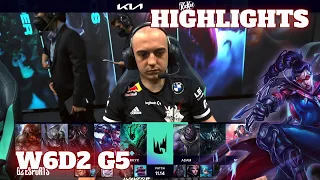 G2 vs FNC - Highlights | Week 6 Day 2 S11 LEC Summer 2021 | G2 Esports vs Fnatic