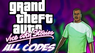 GTA Vice City Stories - ALL CHEATS + Demonstration [PS2/PSP]