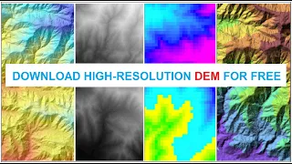 Downloading Digital Elevation Model (DEM) for free