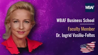 Dr Ingrid Vasiliu Feltes / Faculty Members