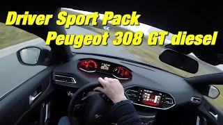 Peugeot 308 GT BlueHDi 180 / Le Driver Sport Pack en action