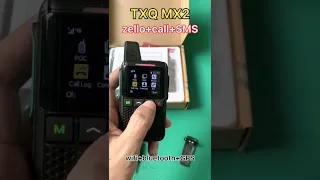 TXQ MX2 Zello walkie talkie, Zello, Call, SMS, Contacts