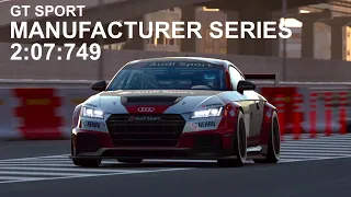 GT Sport - Manufacturer Series Tokyo Expressway South Inner Loop - Audi TT Cup Gr. 4