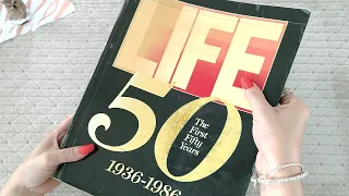 ASMR Page Turning Through "Life Magazine" Book • No Talking
