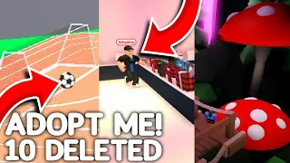 10 Adopt Me SECRET Location Updates They DELETED! Old Adopt Me VS New Adopt Me (PlayAdoptMe News)