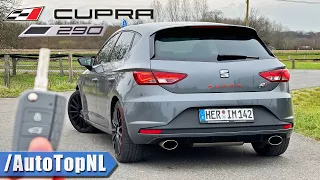 Seat Leon Cupra 290 REVIEW on AUTOBAHN [NO SPEED LIMIT] by AutoTopNL