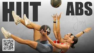 15 Min HIIT Abs with Medicine Ball - it will make your ab muscles WOBBLE!