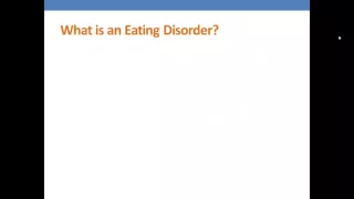 Eating Disorders On Campus   A Webinar for Student Advocates