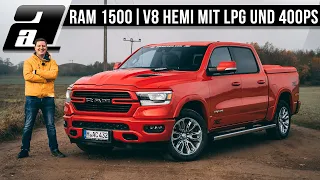 2022 RAM 1500 Laramie Sport HEMI (400PS, 556Nm, V8) | RIESEN Pick-Up für 64.000€ | REVIEW