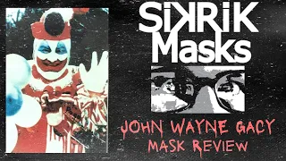 SIKRIK MASKS JOHN WAYNE GACY “POGO THE CLOWN” MASK REVIEW