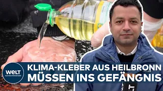 LETZTE GENERATION: Klimaaktivisten nach Straßenblockade in Heilbronn zu Haftstrafe verurteilt