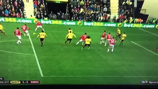 Troy Deeney (OG) Goal Watford Vs Manchester United 1-2