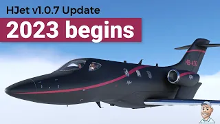 HJet v1.0.7 Update (2023 begins) | MSFS 2020