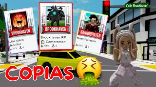 😱JUGANDO las COPIAS 🤡 de BROOKHAVEN ROBLOX| Valery Rm