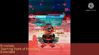 [Errortale] Starting Point of error V3 Extended