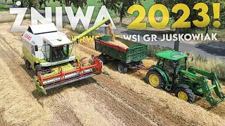 🔥Żniwa 2023🔥Pierwsi we wsi🔥Gr.Juskowiak