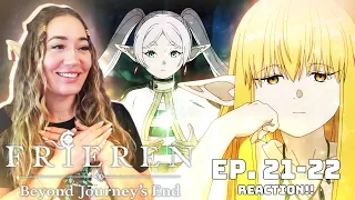 FRIEREN DOMINATES THE EXAM!! | Sousou No Frieren: Beyond Journey’s End Ep 21-22 REACTION!