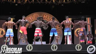 2019 ARNOLD CLASSIC - MENS PHYSIQUE - PREJUDGING CALLOUTS