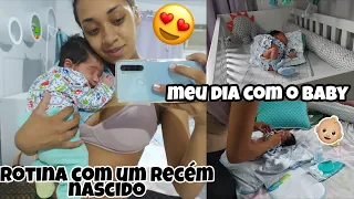 rotina com o recém nascido|nossa nova rotina