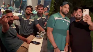 🎥 Glimpses From the Pakistan Team Dinner in Hyderabad | PCB | MA2A