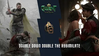 GWENT EVENT | Dominating Double Down Event With Nilfgaard Double Cross Assimilate #gwent #nilfgaard