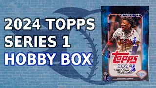 2024 Topps Series 1 Hobby Box. Autograph, HoF parallel, and more