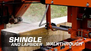 Shingle and Lapsiding Sawmill Attachment Walkthrough | Wood-Mizer