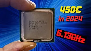 The Most Expensive LGA775 CPU Goes on LN2 - Intel QX9770 Overclocked to 6.13GHz