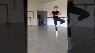 Ohio Conservatory of Ballet Jacob Tuboltsev 12 years old, rehearsal