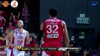 Joe Thomasson Points in Hapoel Tel Aviv vs. Hapoel Galil-Gilboa