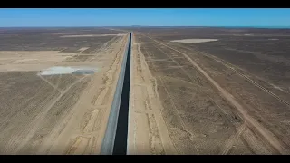 Строительство автодороги Балхаш-Гульшат-Тасарал/Road construction/DJI Mavic 2 Pro