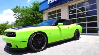 Dodge Challenger R/T Gloss Black Pearl 2 Tone Wrap