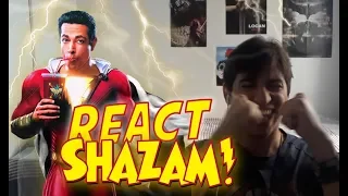 REACT TRAILER DE SHAZAM!! (A DC acertou??)