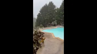 Severe weather in Georgia: Hail falls in Dahlonega