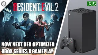 Resident Evil 2: Next Gen Update - Xbox Series X Gameplay