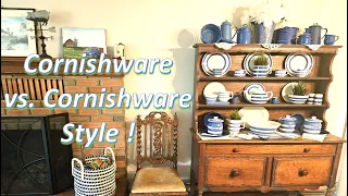 Collecting Vintage CORNISHWARE and Cornishware Style Pottery