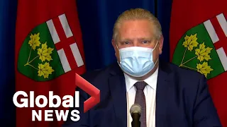 Coronavirus: Doug Ford lashes out at Pfizer for vaccine delay: "Where are our vaccines?" | FULL