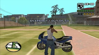How to take Snapshot #8 at the beginning of the game - GTA San Andreas
