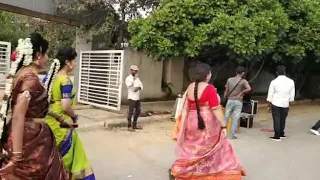 radhamma Kuthuru Telugu serial || akshara dance making
