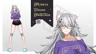 Showcase: Zentreya ⚡ ver 3.0  [Live2D VTuber]