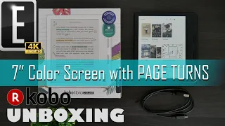 Color Kobo with PAGE TURN BUTTONS | Kobo Libra Colour Unboxing