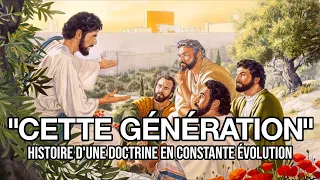 CETTE GÉNÉRATION - Histoire d'une doctrine en constante évolution