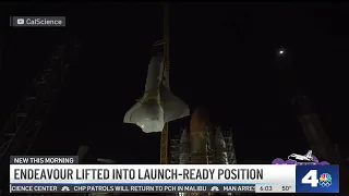 Space Shuttle Endeavour has landed, completing monumental move to new exhibit