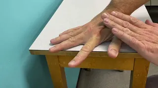 Active Range of Movement of the Finger Joints