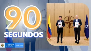 Colombia primer país en adoptar acuerdo de programa conjunto con la #OTAN | #90Segundos 11.12.2021