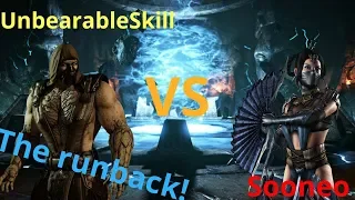 MKX - UnbearableSkill vs Sooneo ft3 (Destroyer's resurrection tournament finale)