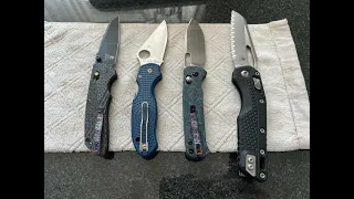 Four Cool Knives For EDC (Varied Blade Styles)