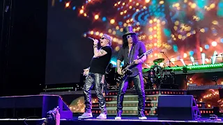 Guns N' Roses in Madrid, 9 June 2023. Bad Obsession