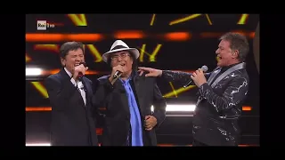 Albano, Gianni Morandi e Massimo Ranieri urlano EEEEEEEEEEEEEEEEEEEEEEEEEE per 10 minuti