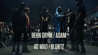 Adam/Behn Grym Vs. 40 Mag / Blunts| Bodied Best Battle Rap Movie  | HipHop Rap Battle 2018 | Eminem